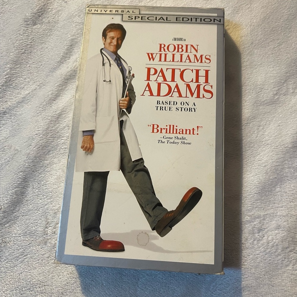 Patch Adams Vintage VHS Tape Special Edition